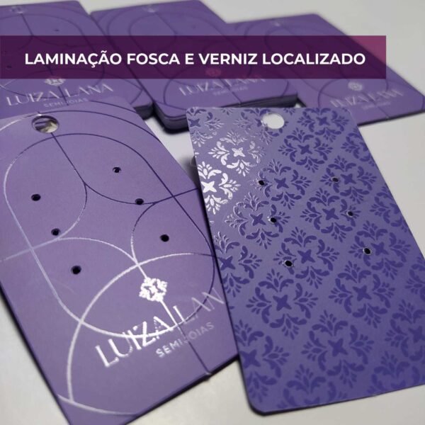 Tags Personalizadas Conjunto 8,5x4,5cm - Imagem 3