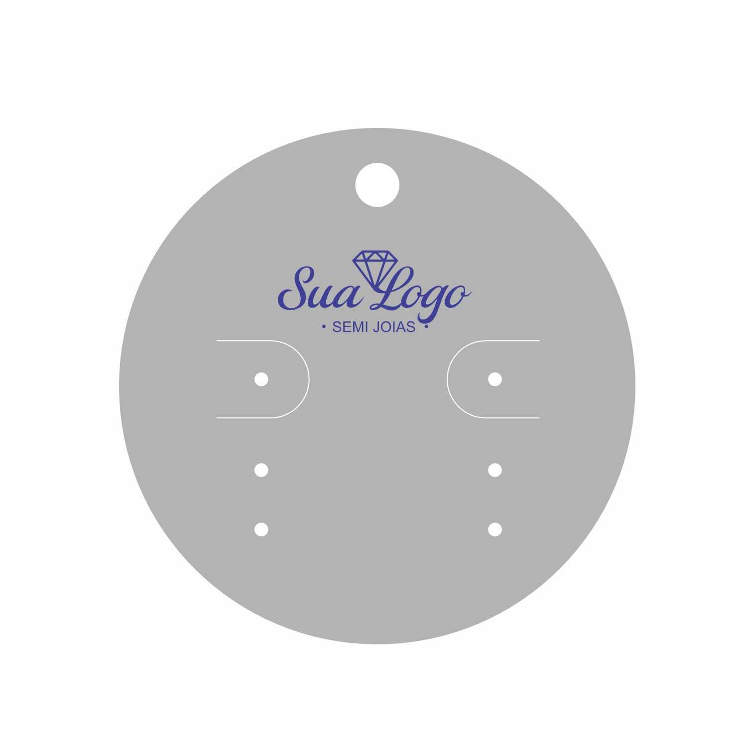 Tags Personalizadas Tag Trio Brinco 6x6cm