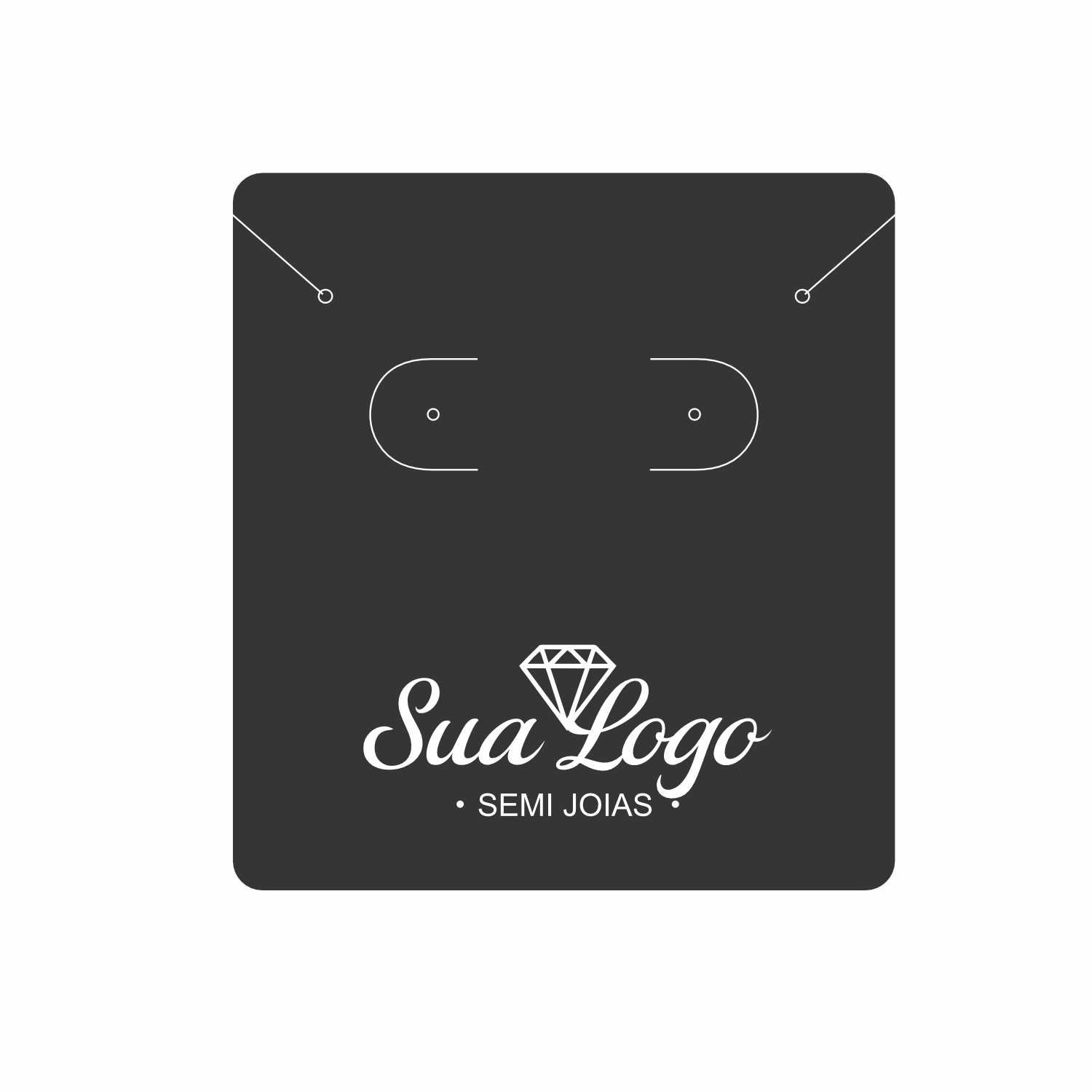 Tags Personalizadas Conjunto 6x6,5cm